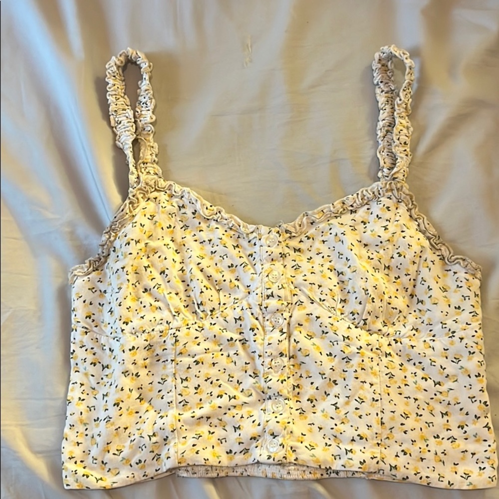 ❌(SOLD)❌Flowery crop top